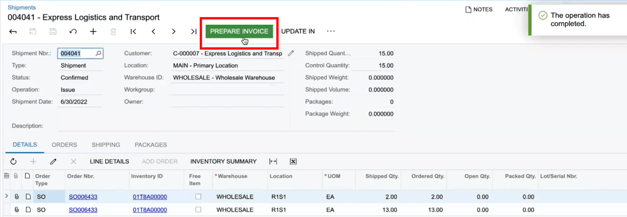 (5.3)Prepare Invoice-1