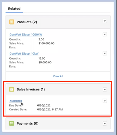 (5.3)SalesInvoiceinSalesforce