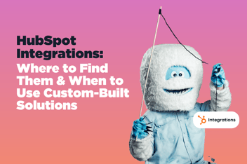 Where to find HubSpot Integrations