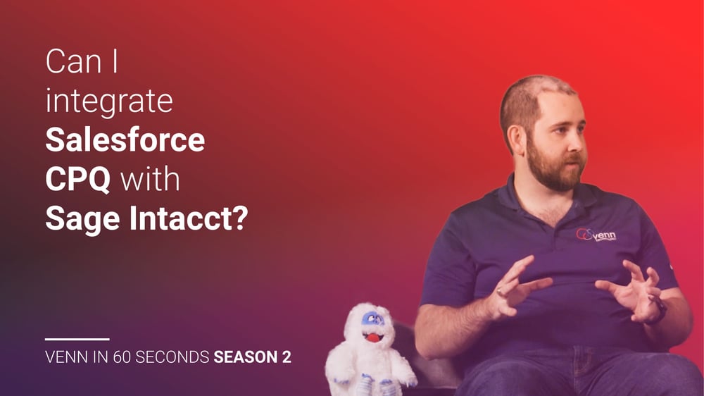 Sage Intacct Salesforce Integration Can you send data without a connector?