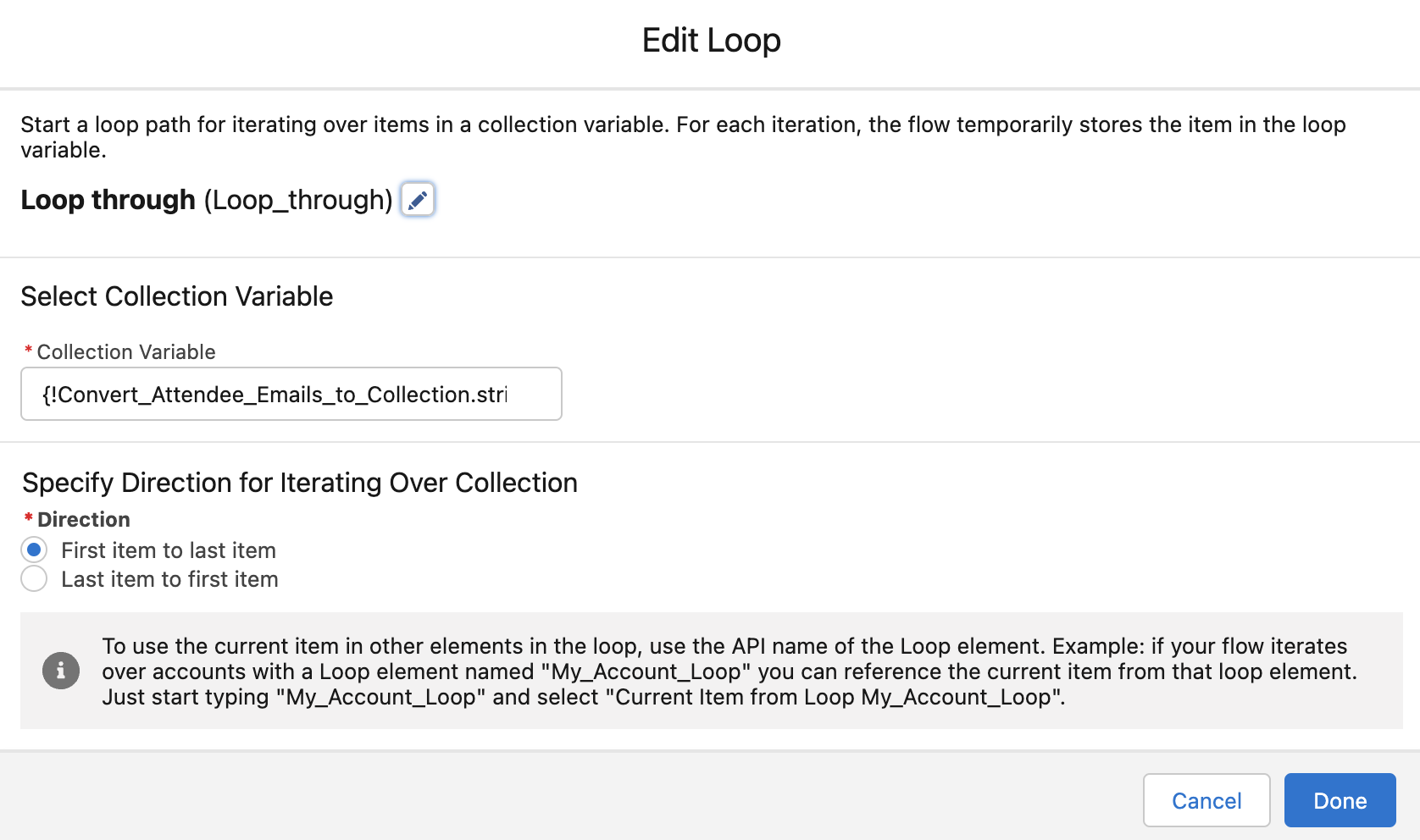 csv-action-loop