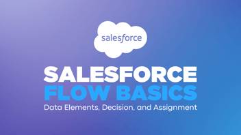 Salesforce Flow Basics: Data Elements, Decision, and Assignment - Venn Technology