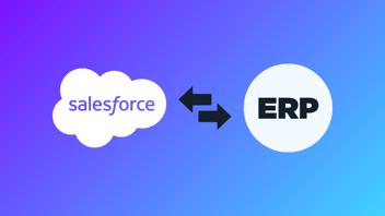 Salesforce to ERP diagram