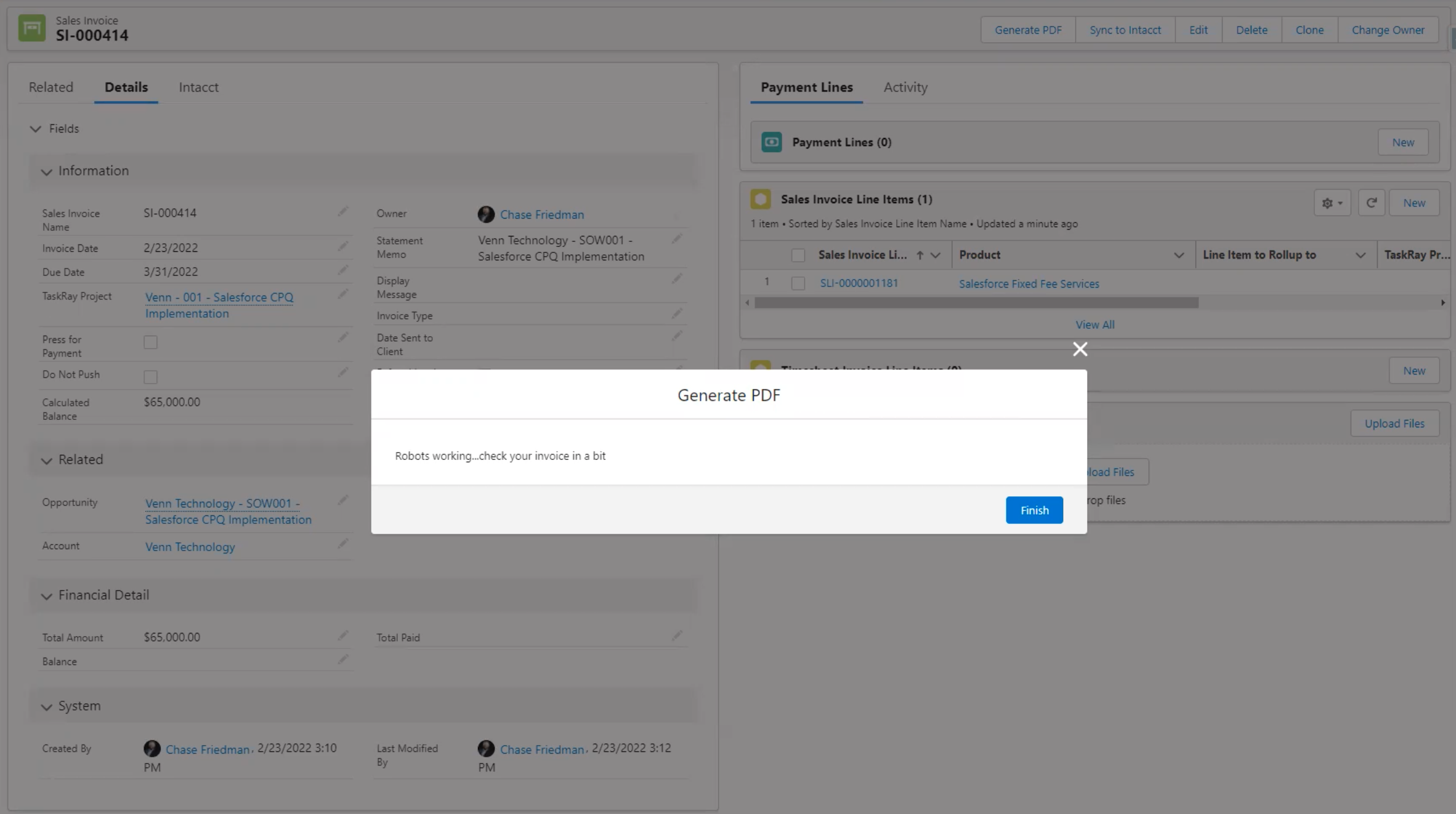 Using Formstack to Generate Invoice Documents