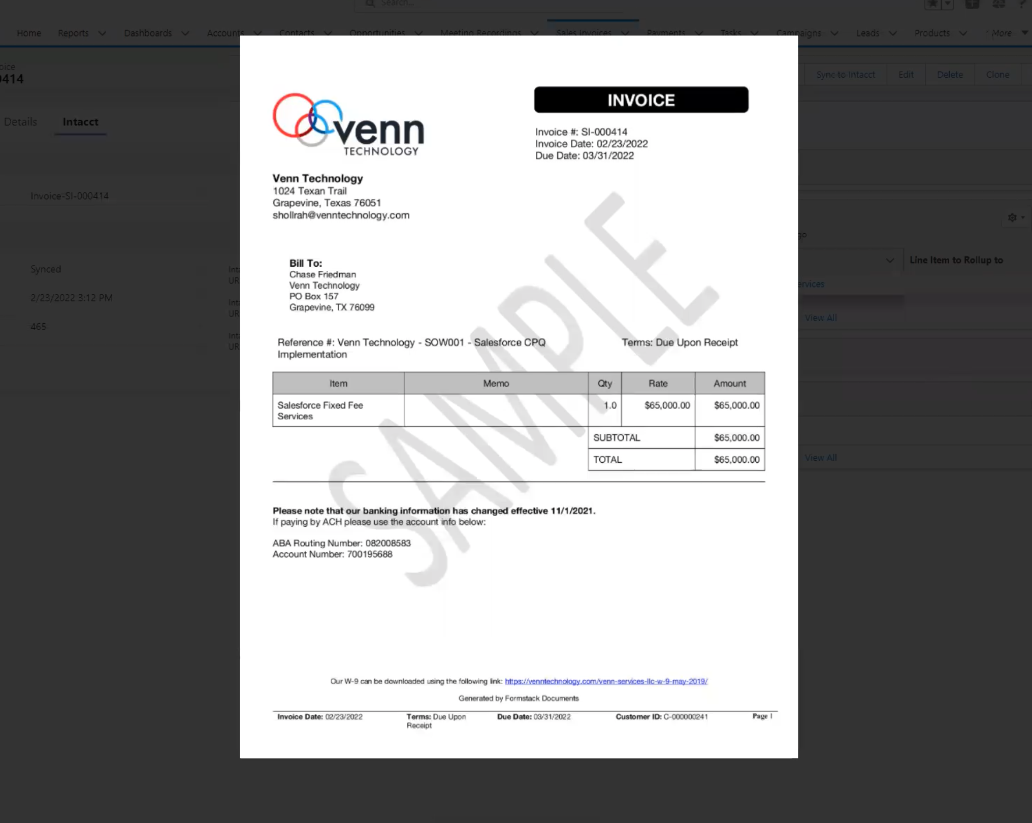 invoiceexample