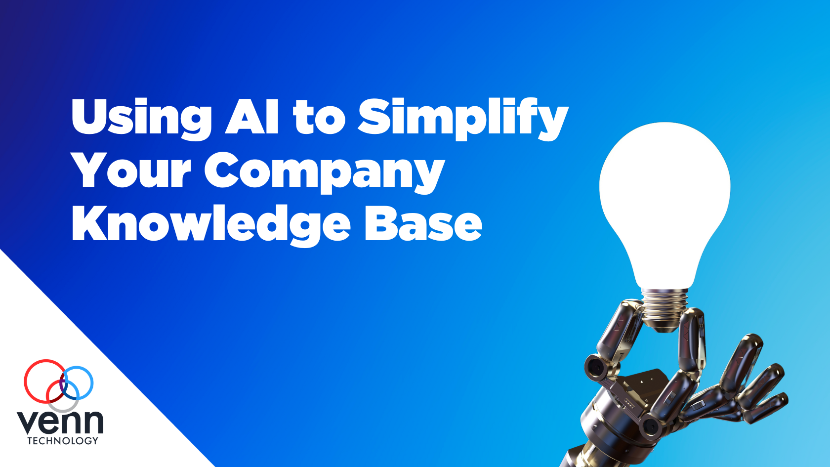 Using AI to Simplify Your Company Knowledge Base